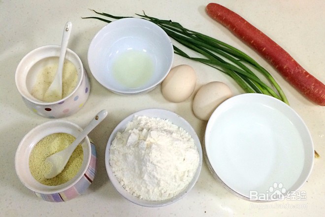 怎么做胡萝卜鸡蛋煎饼