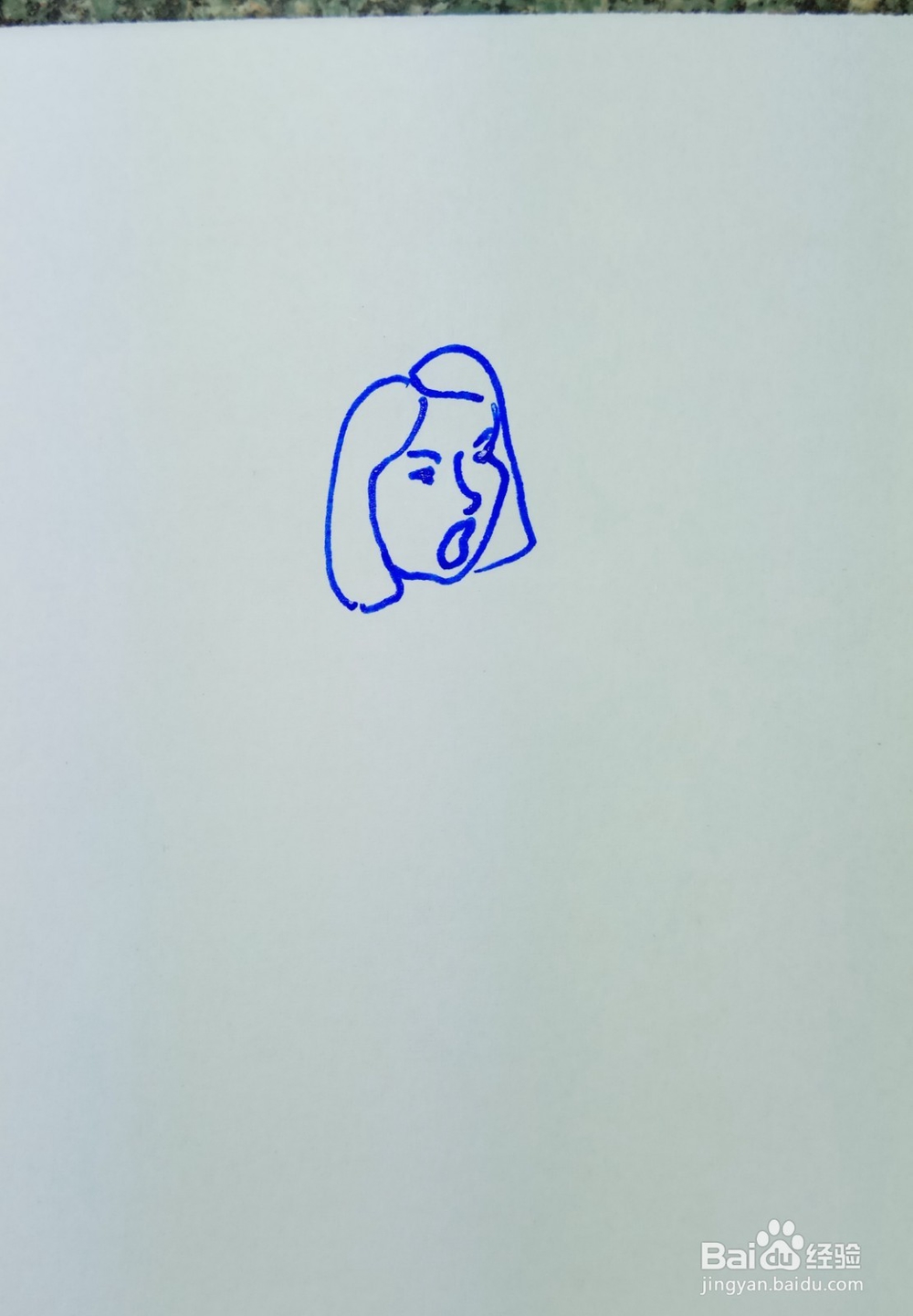 怎样画儿童简笔画抖着大衣的女人？