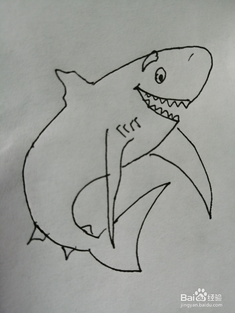 <b>简笔画鲨鱼怎么画</b>