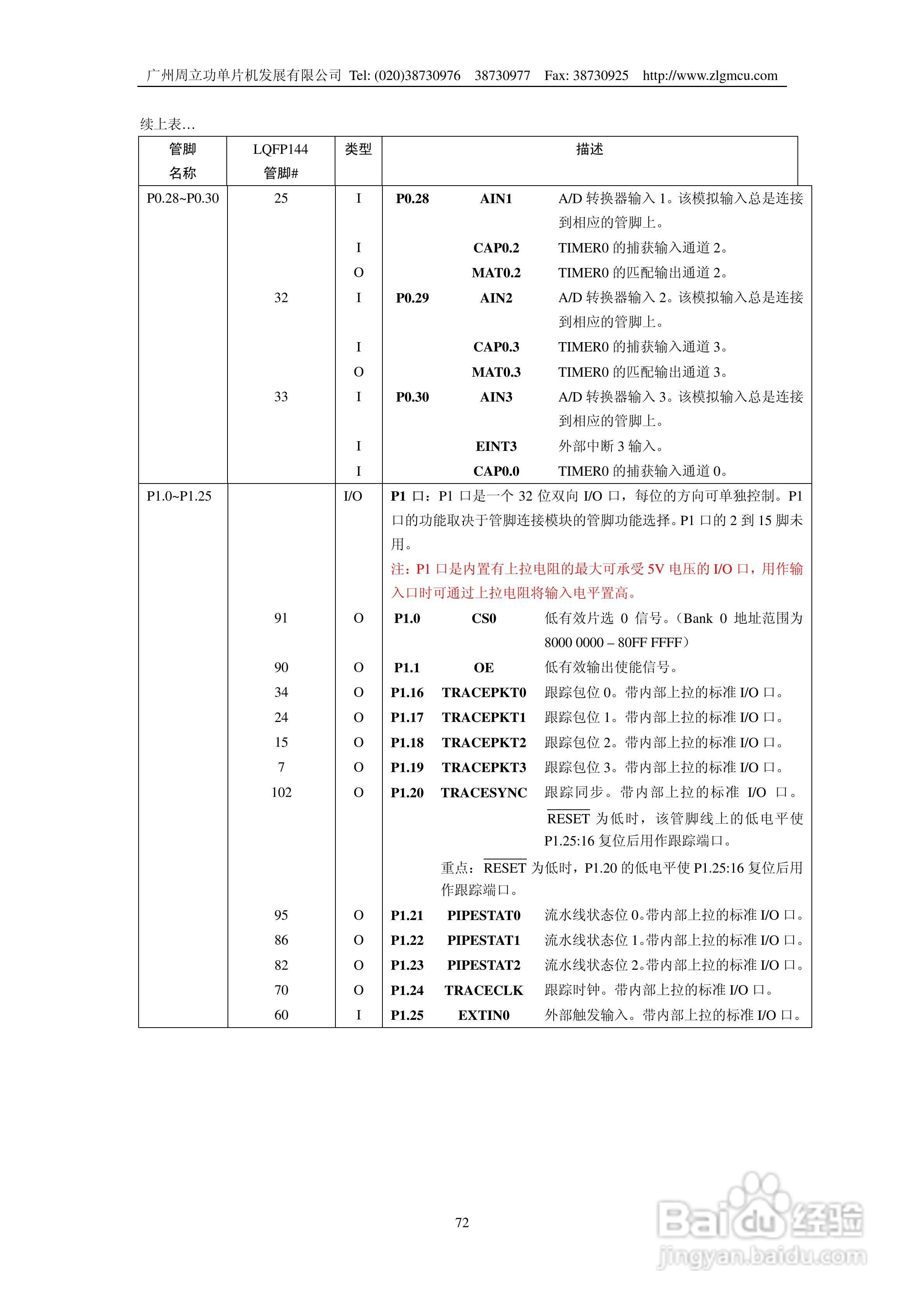 周立功LPC2119微控制器使用说明书:[8]
