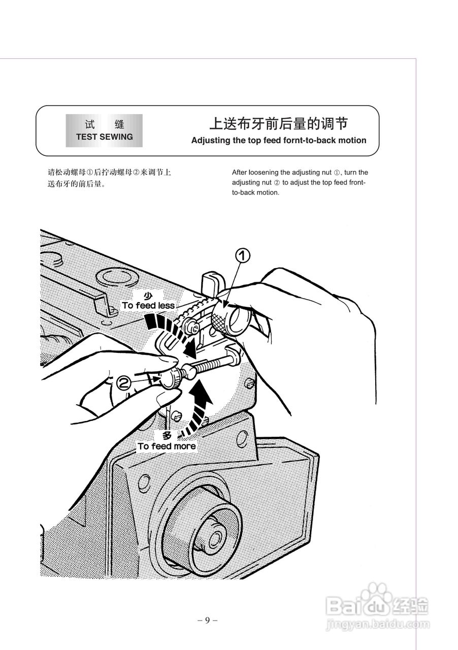 JK-798T型差动式超高速包缝机使用说明:[2]