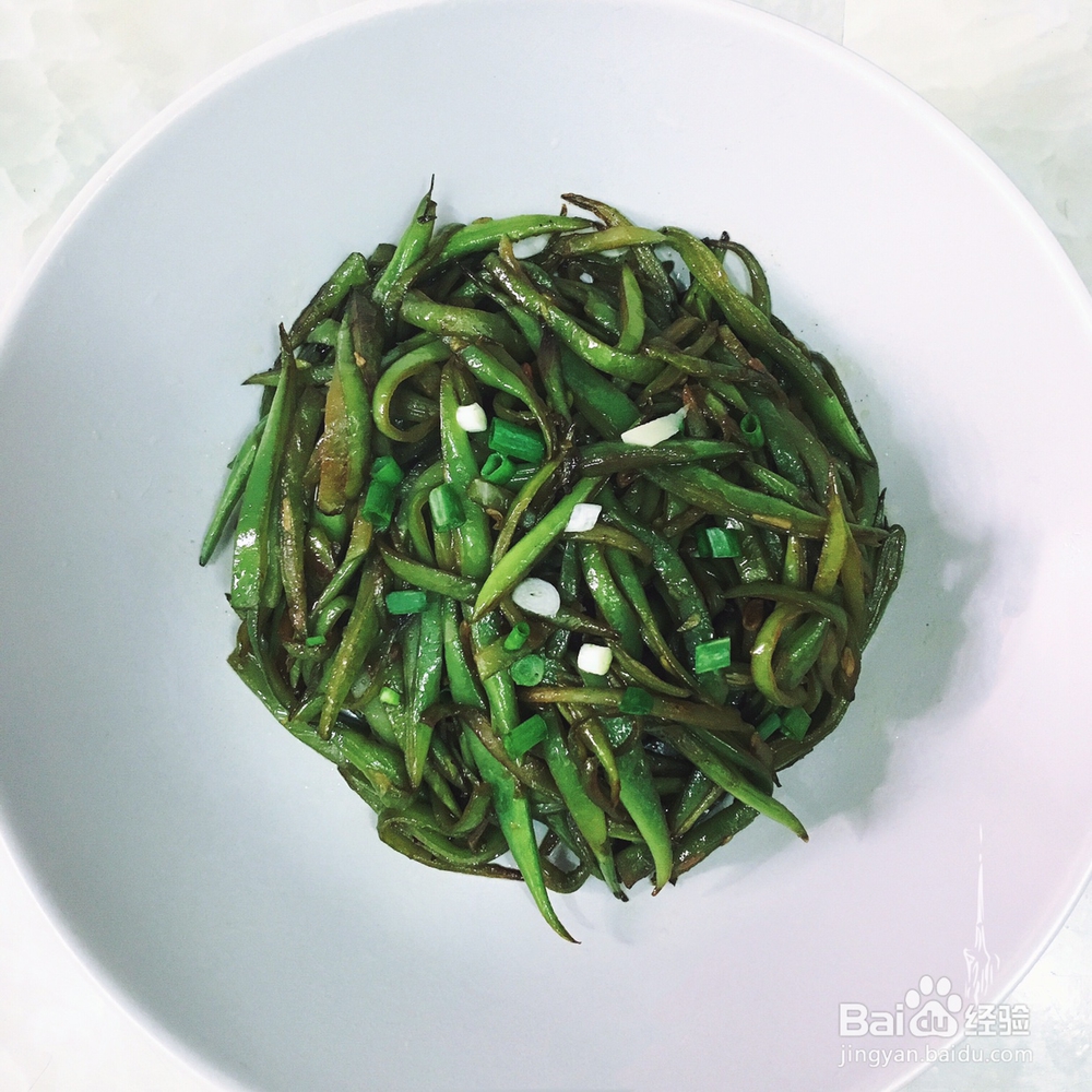 香气浓郁的素芸豆丝饭菜