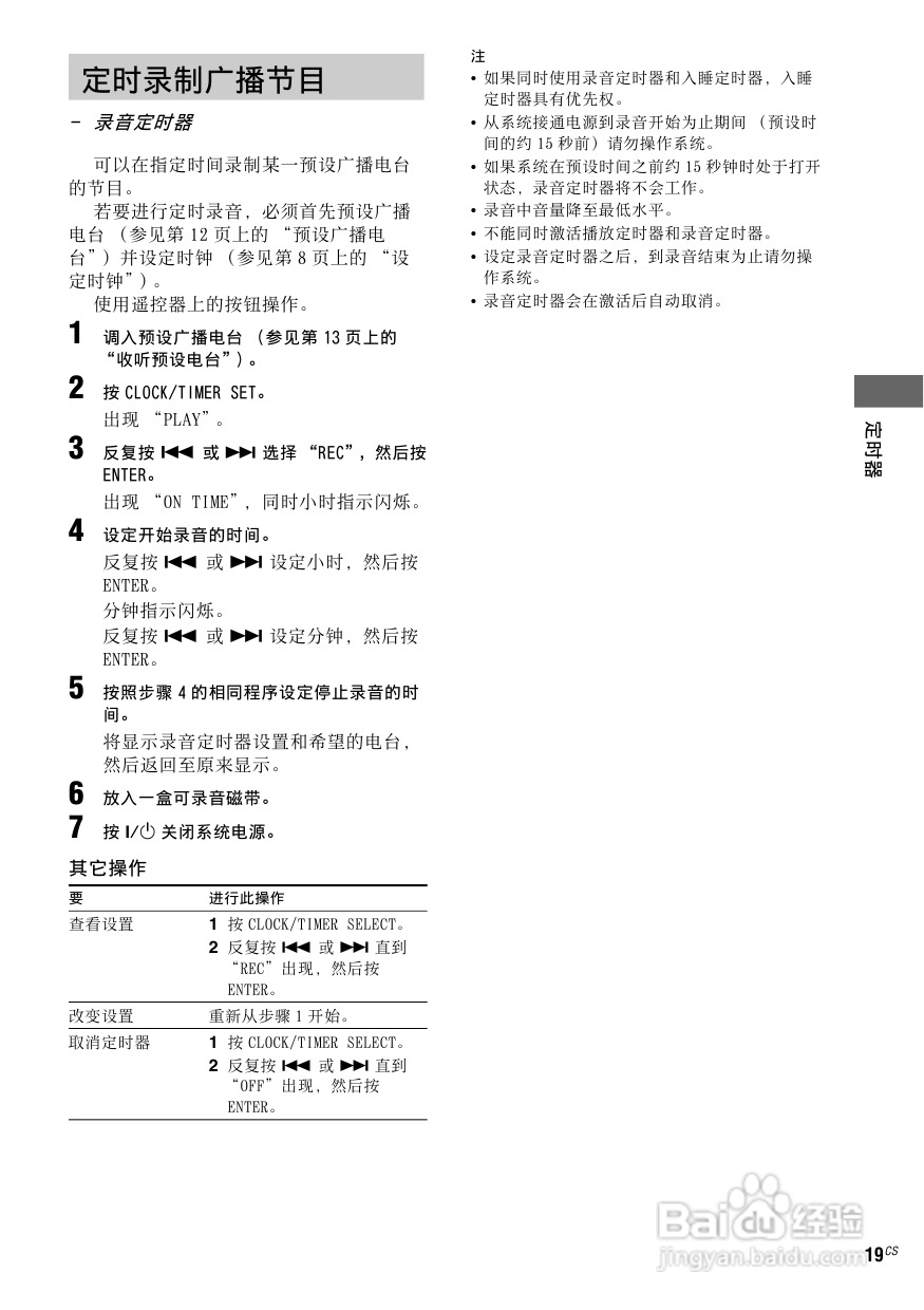 索尼CMT-NEZ5迷你组合音响使用说明书:[1]