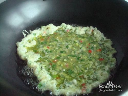 青红辣椒鸡蛋花