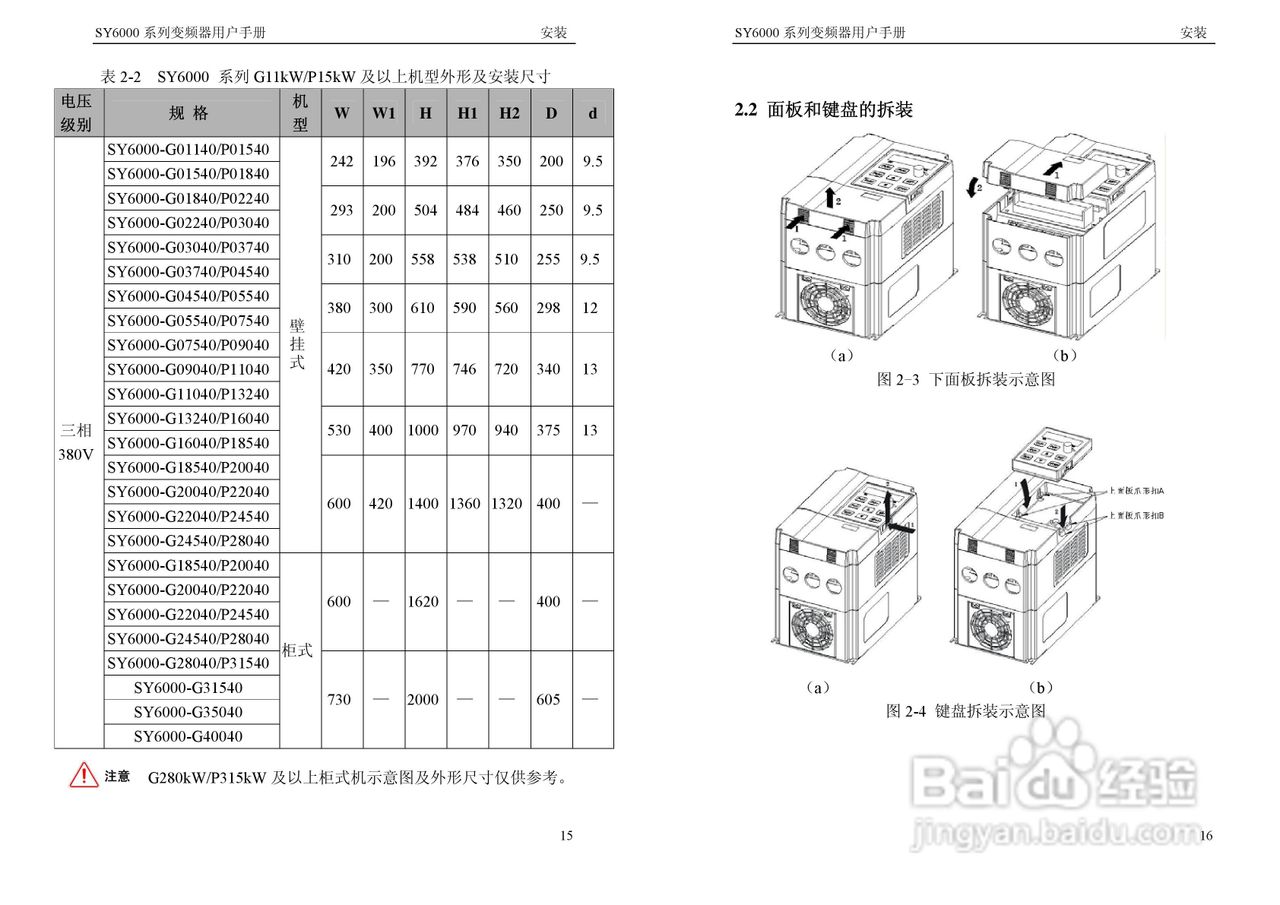 神源SY6000-G40040变频器用户手册:[1]