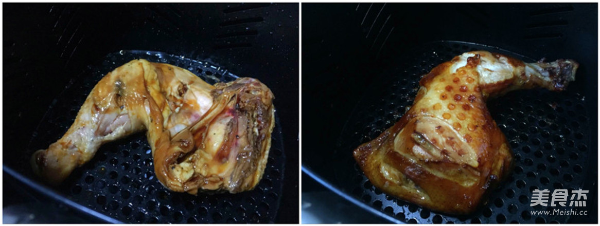 双蔬烤鸡腿的做法