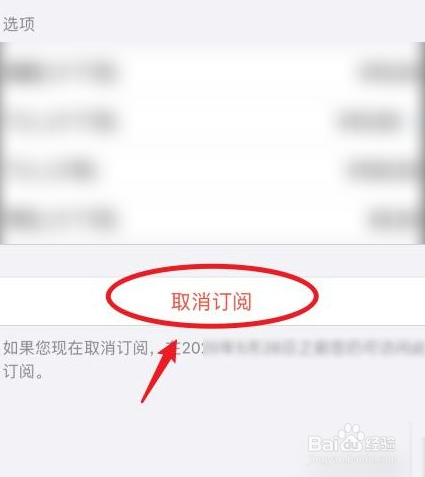 iphone如何取消自动续费