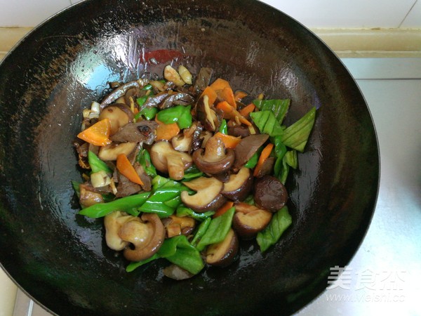 香菇青椒炒猪心