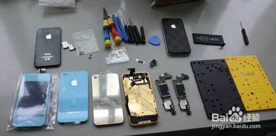 苹果机看人家也拆了真是土豪 iphone4S变形