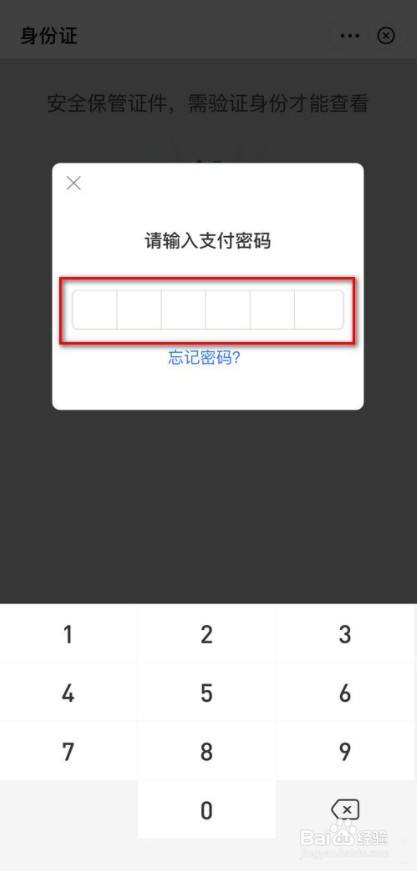 最後輸入支付密碼即可查看.