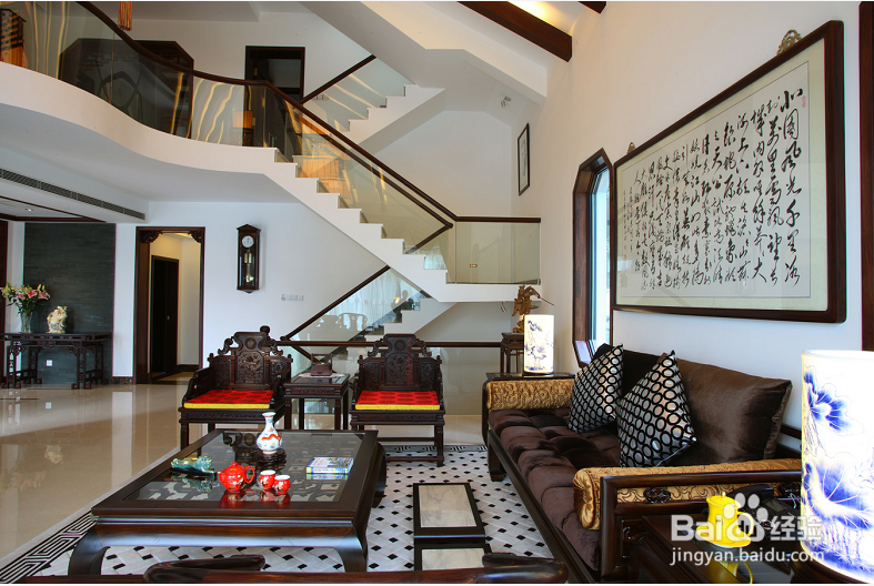 客厅装修,新中式风格4个灵魂标志