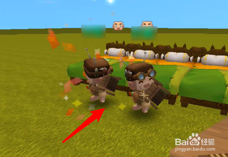 迷你世界野人伙伴农夫怎么把东西给我