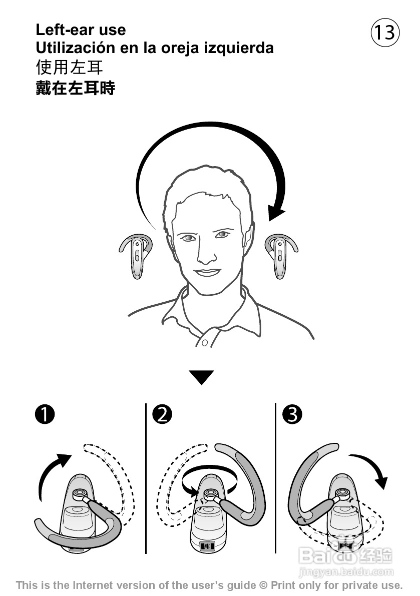 索爱 BH-602蓝牙耳机说明书:[2]