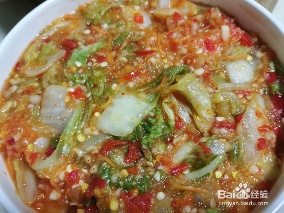 百吃不厌的辣白菜