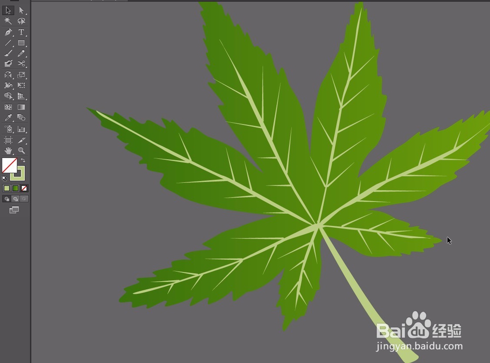 AI教程森林绘制Illustrator cs6