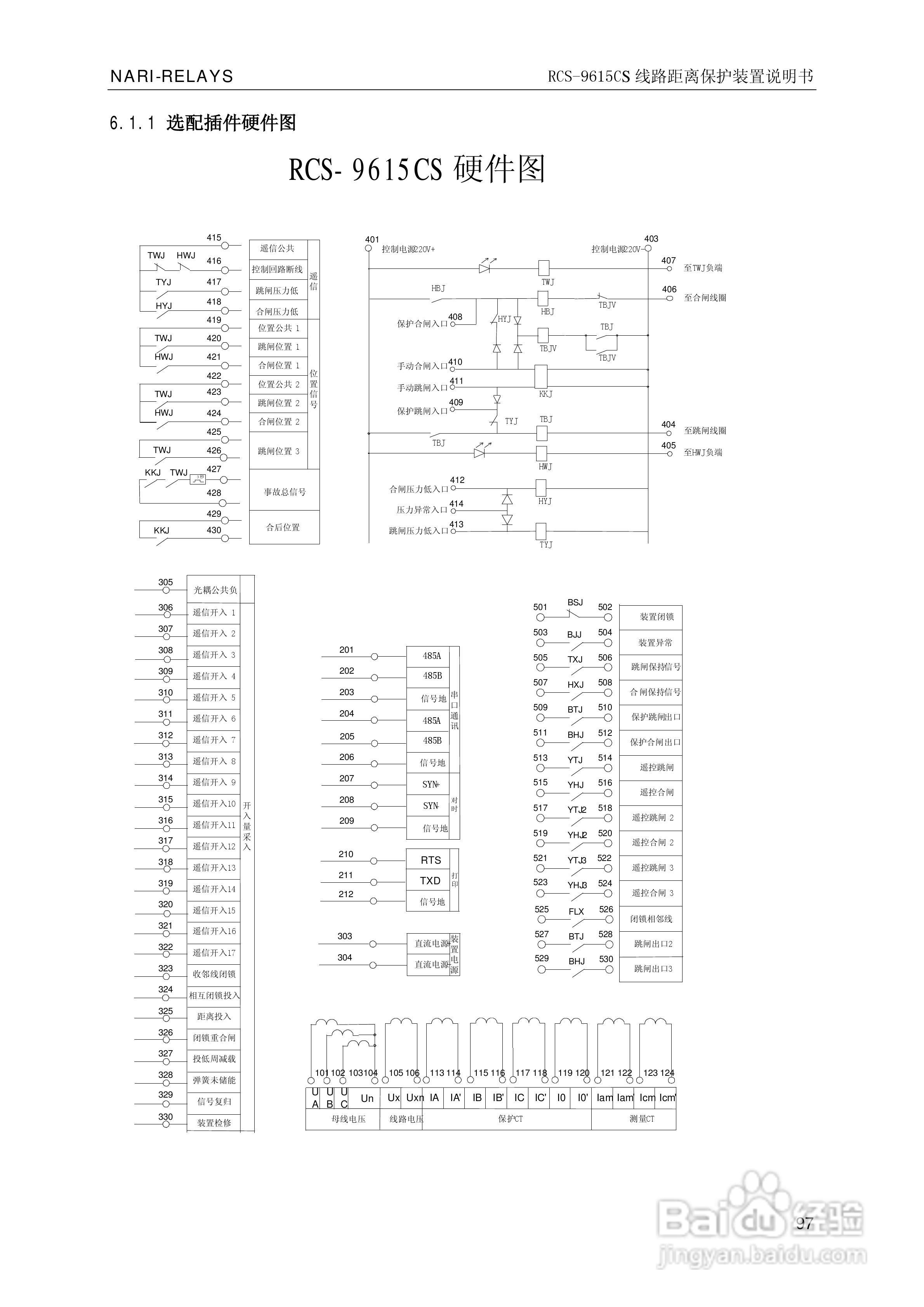 南瑞继保RCS-9681CS变压器后备保护测控装置说明书:[11]