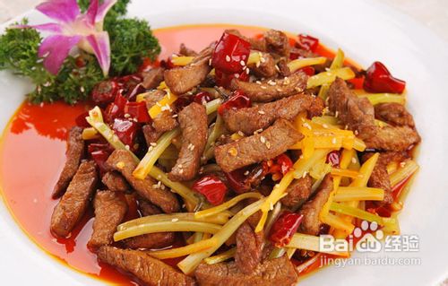 快速做好干煸牛肉丝