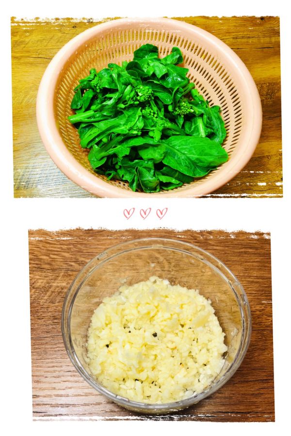 蒜香麻油拌芥兰