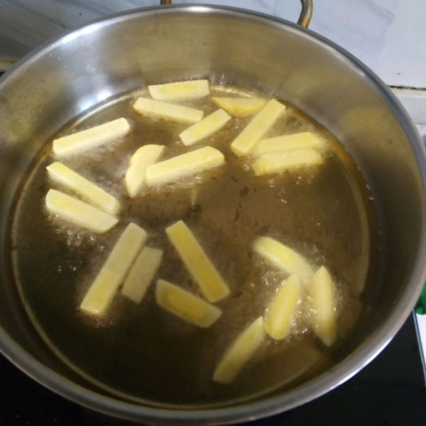 干瘪豆角土豆条