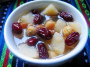 美容食谱红枣山莲葡萄粥