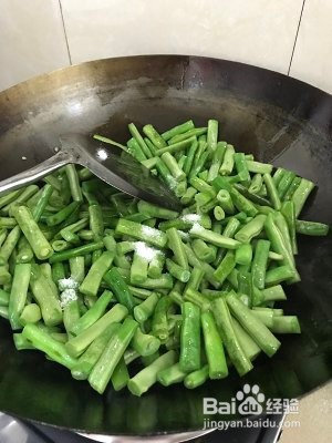 食补养生干煸四季豆的做法