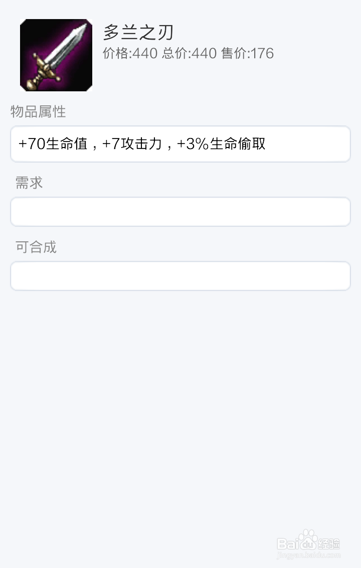 LOL 复仇之矛如何出装