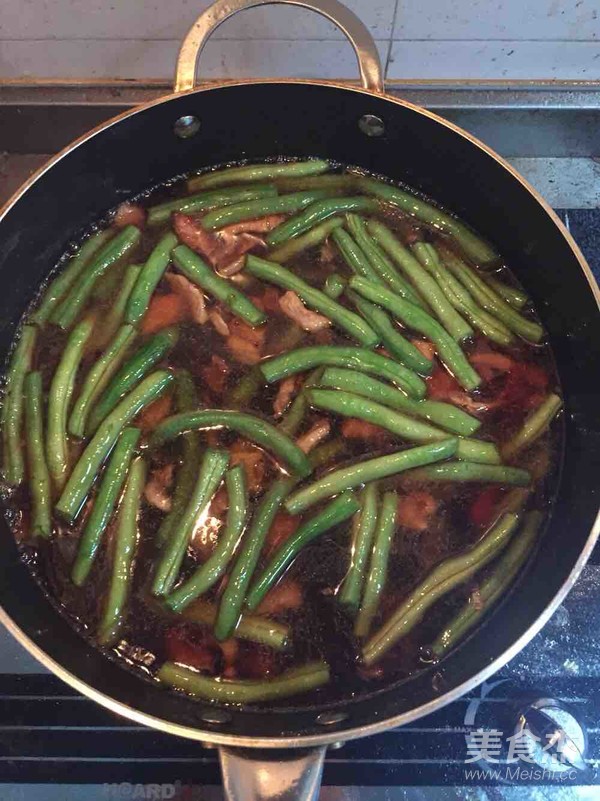 扁豆焖面的做法