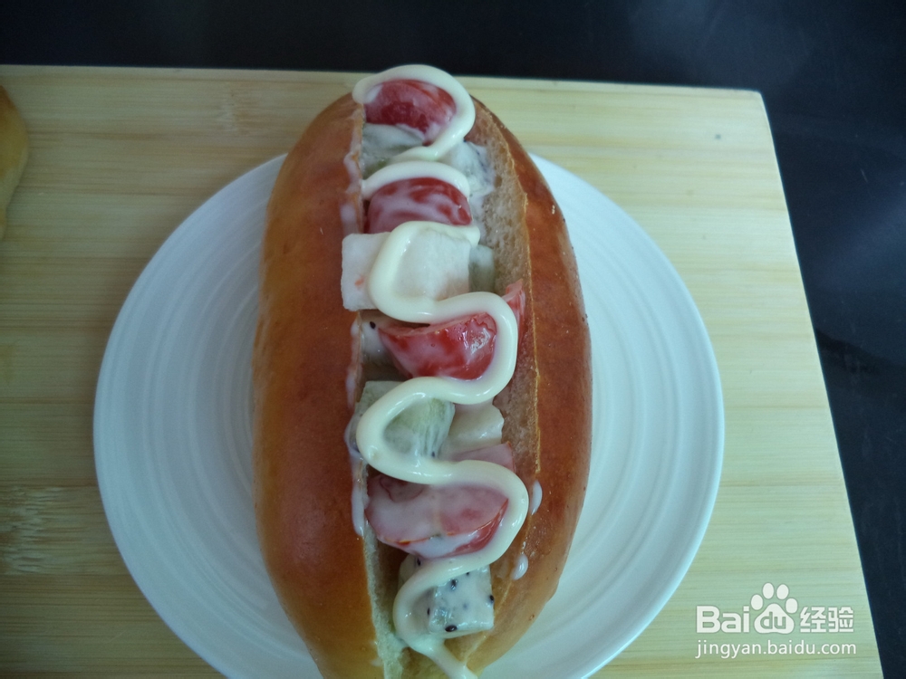 水果沙拉面包怎么做