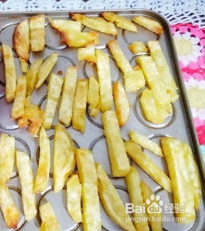 烤箱版健康薯条