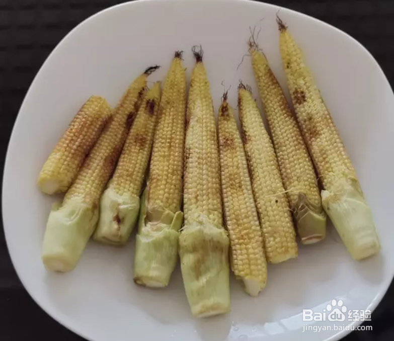 教你做烤玉米笋