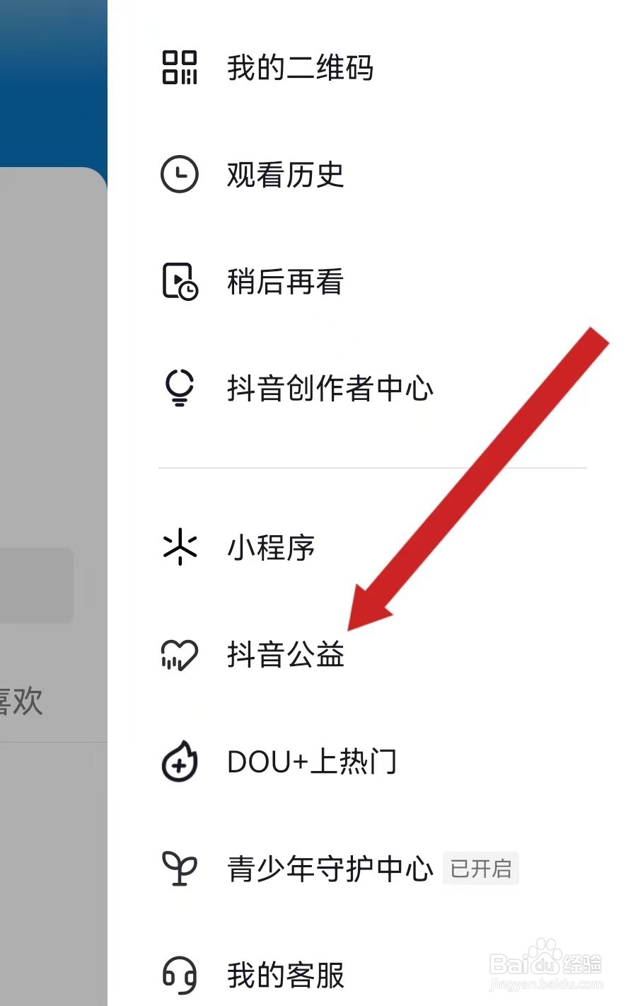 抖音极速版APP查看抖音公益的方法？