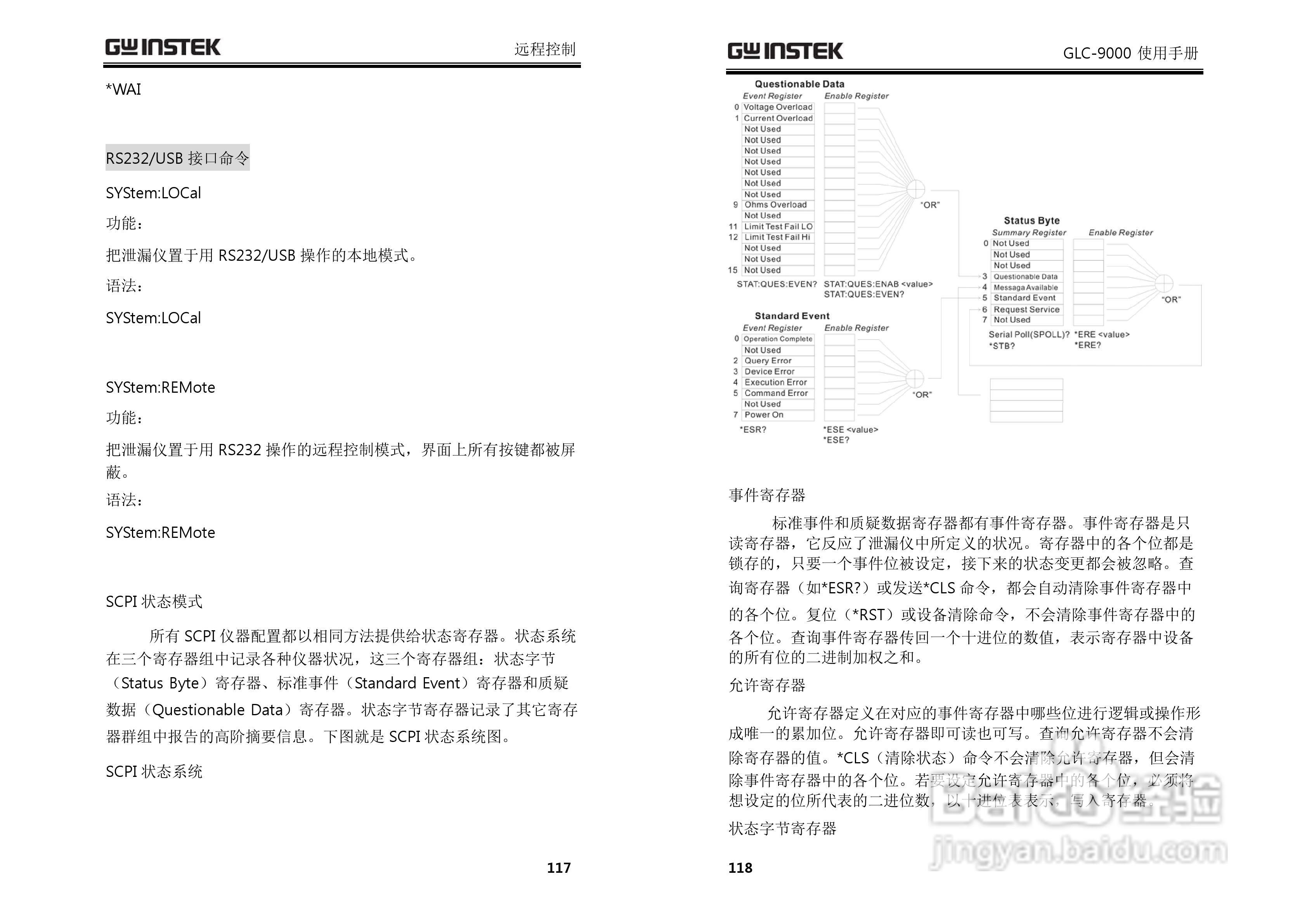 固纬GLC-9000泄漏电流测试仪使用说明书:[6]