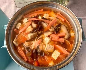 如何10分钟搞定低脂酸辣汤