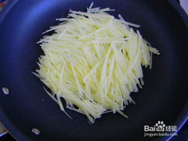 快捷土豆丝饼