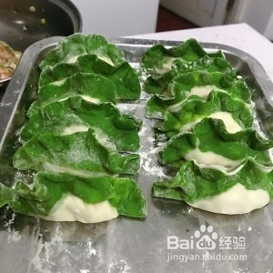 食补佳品翡翠白菜饺子