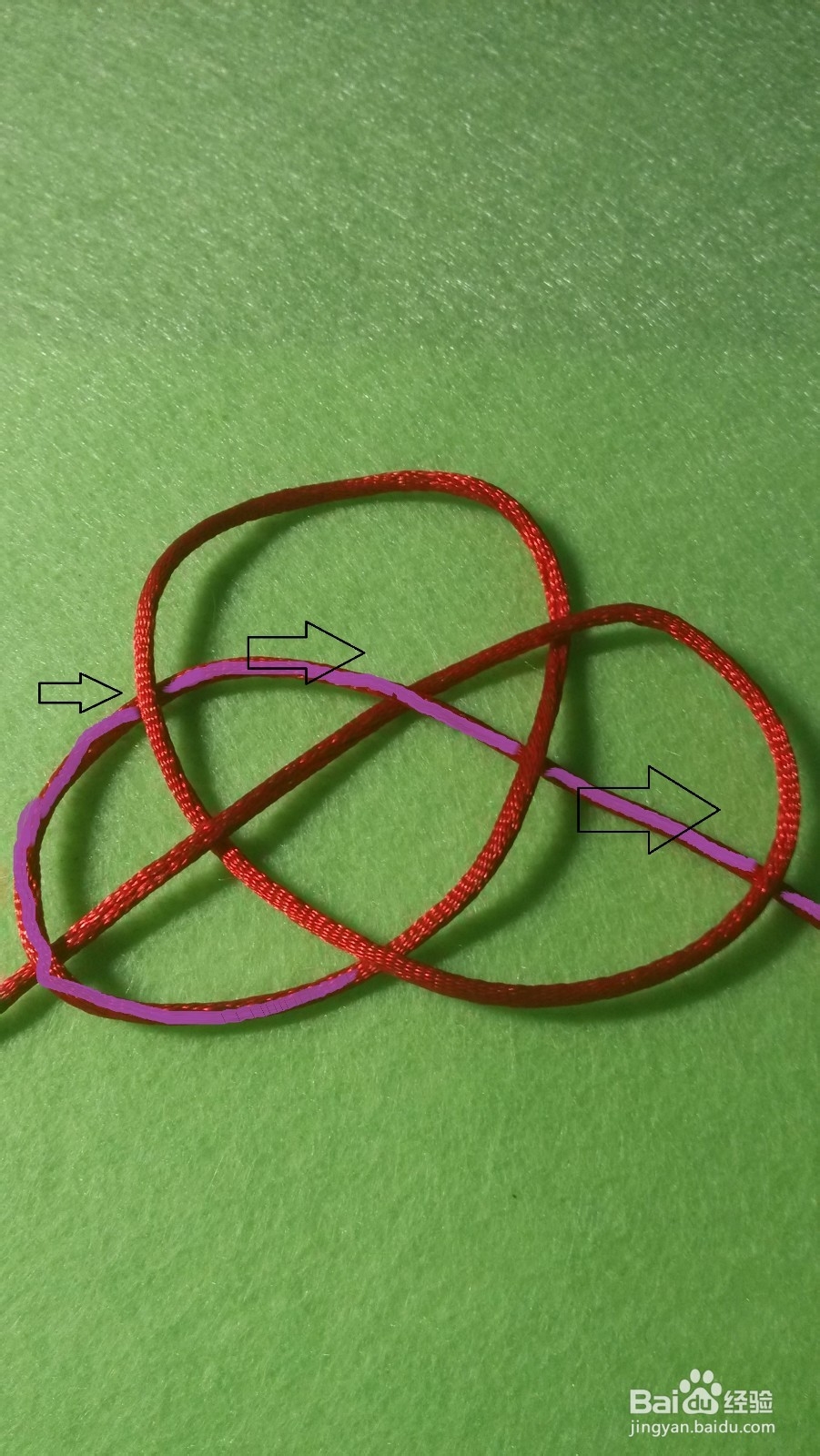 如何制作酢浆草结及梅花结