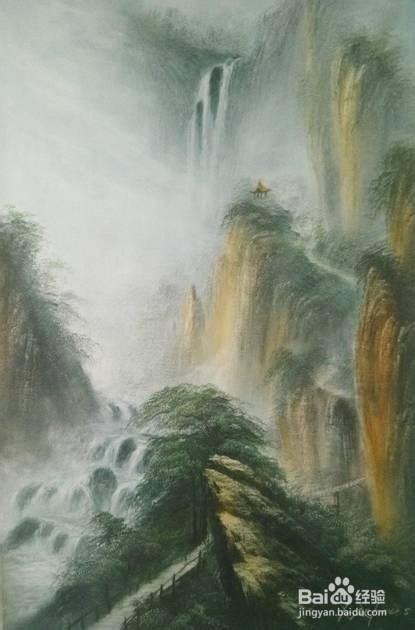 山水画刀画小路欣赏