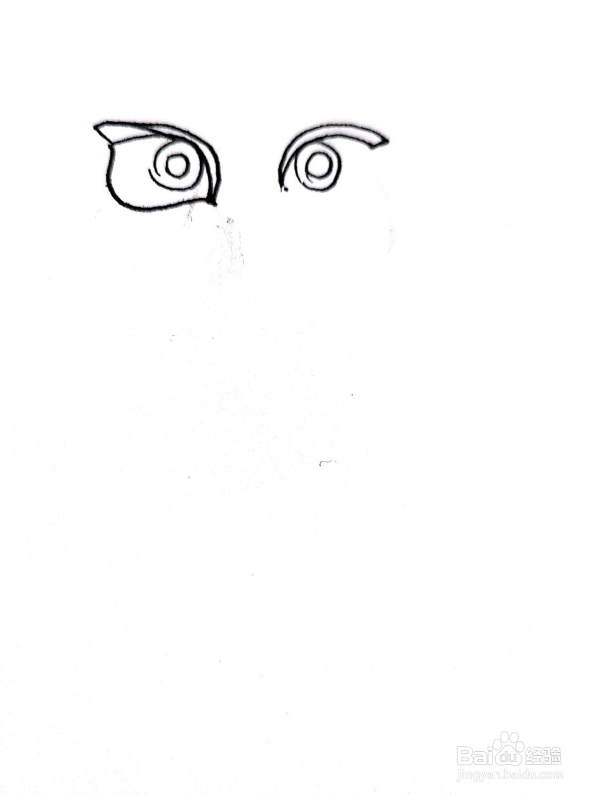 艾玛猫头鹰女侠线描画怎么画