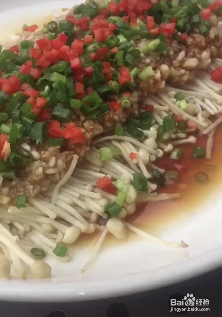 好吃的蒜蓉金针菇怎么做