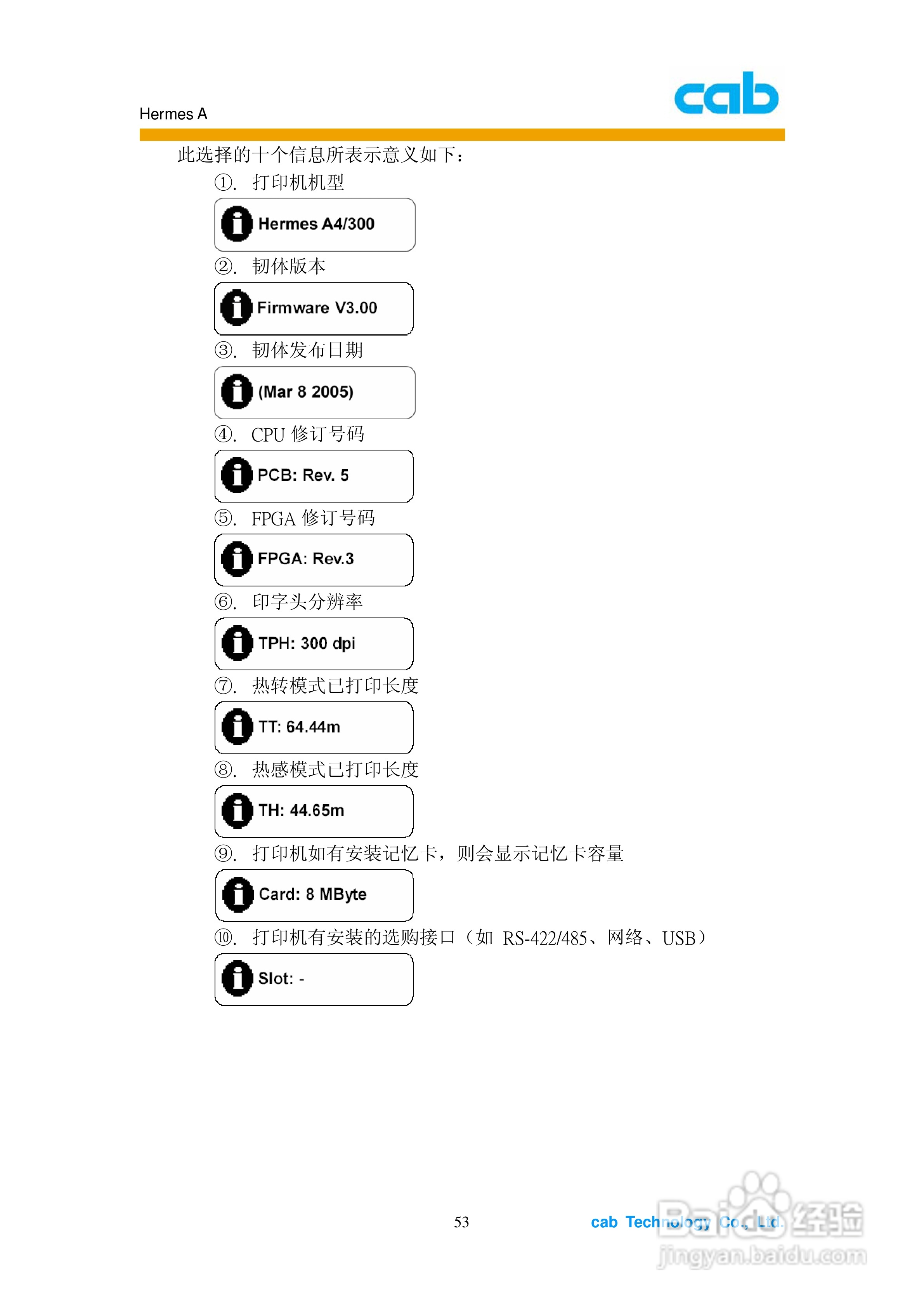 cab Hermes A打印机使用说明书:[6]