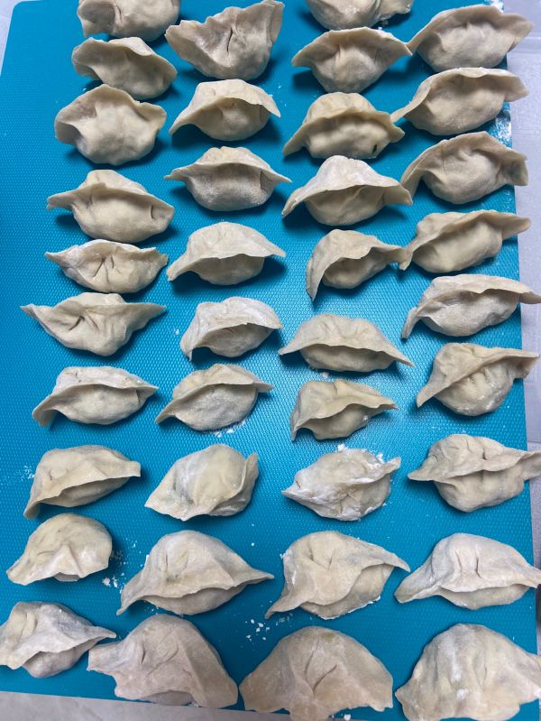 韭菜鸡蛋馅饺子