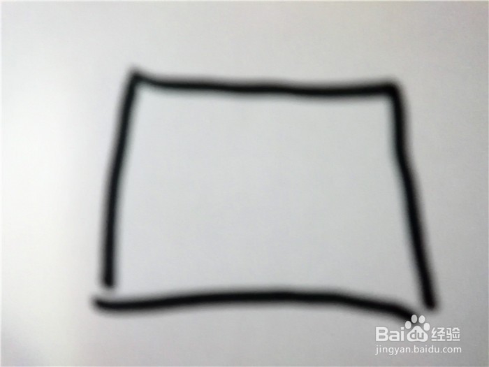 怎么样用简笔画画桌子