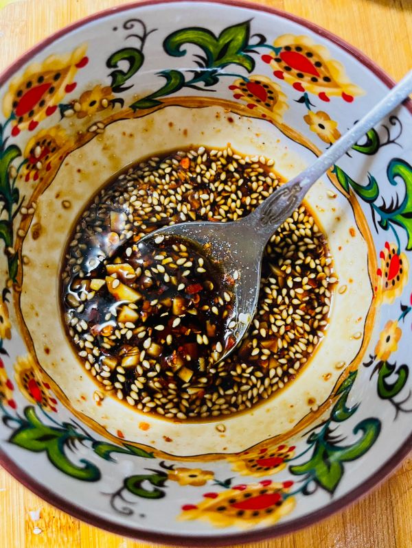 凉拌虾仁荞麦面