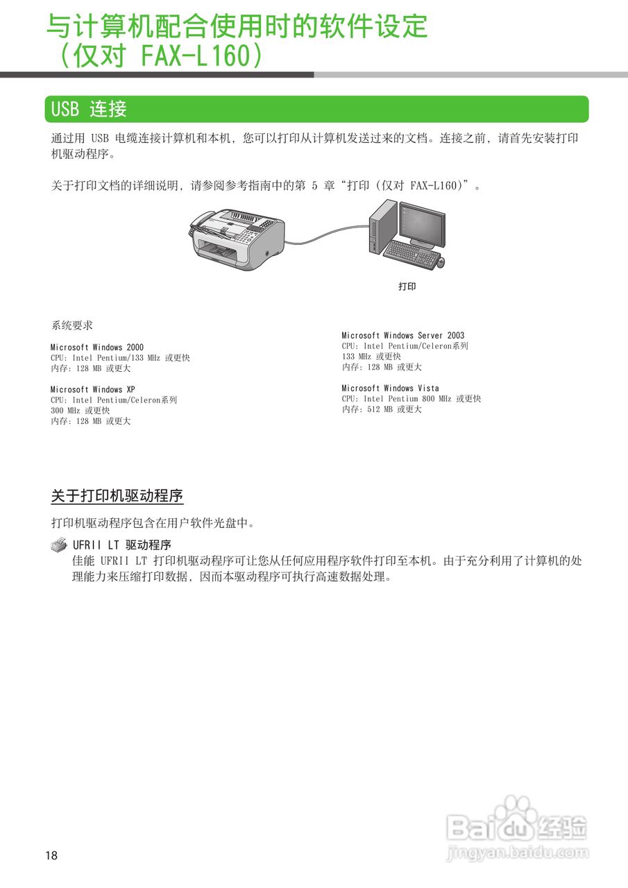 佳能 FAX-L140G打印机说明书:[2]