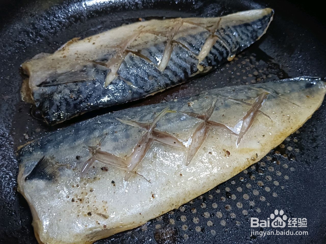 柠檬香煎青花鱼的做法