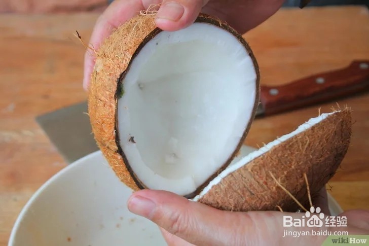 怎么快速的打开椰子喝果汁呢？（二）