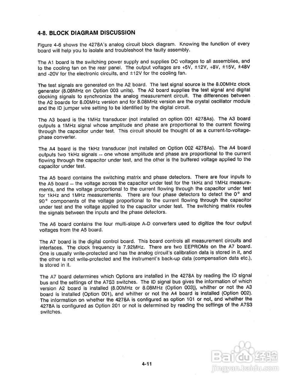 HP 4278A测试电桥使用说明书:[9]