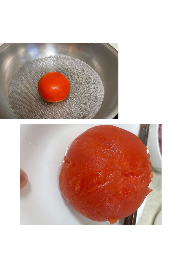 鲜香番茄牛肉面+芝士番茄牛肉焗饭