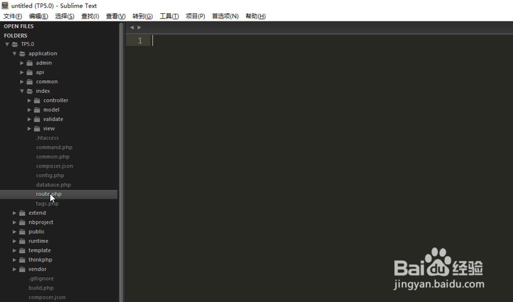 在TP5中怎样对路由进行seo优化？