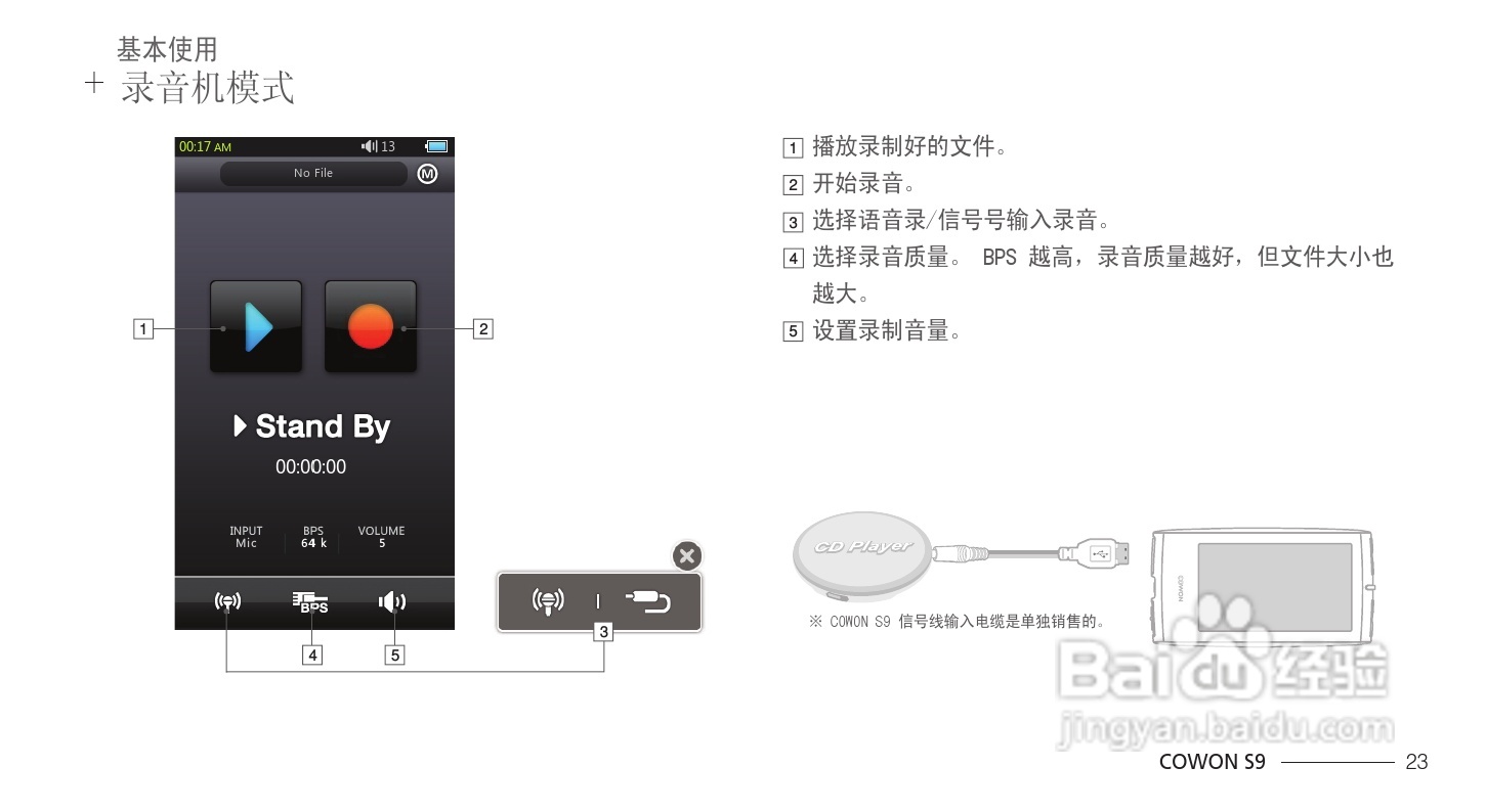爱欧迪S9播放器使用说明书:[3]